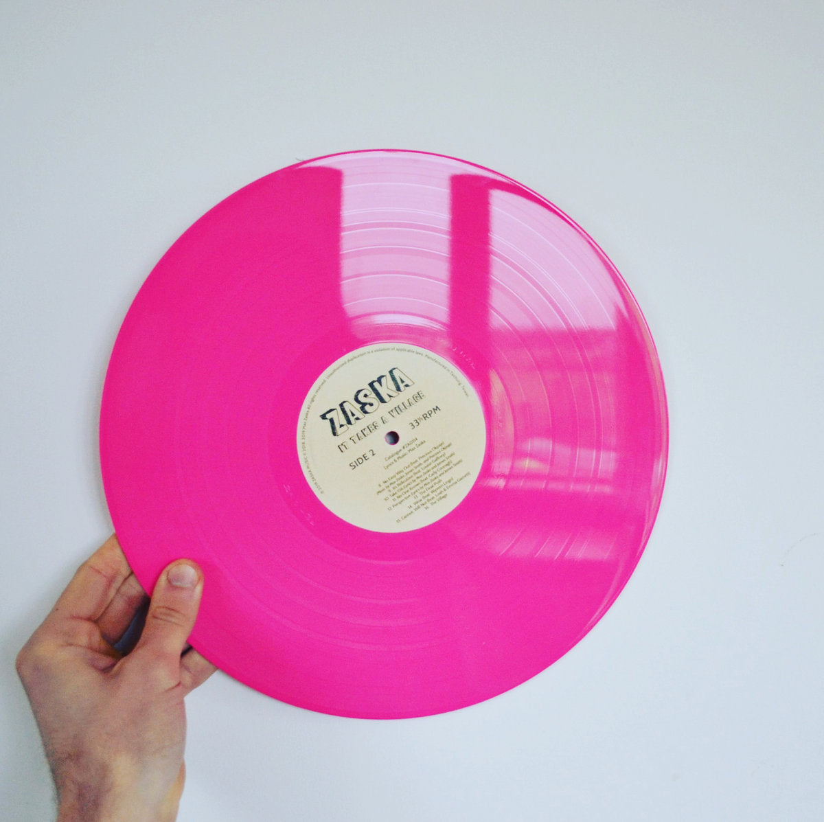 It Takes A Village Signed Limited Edition 180g Pink Vinyl