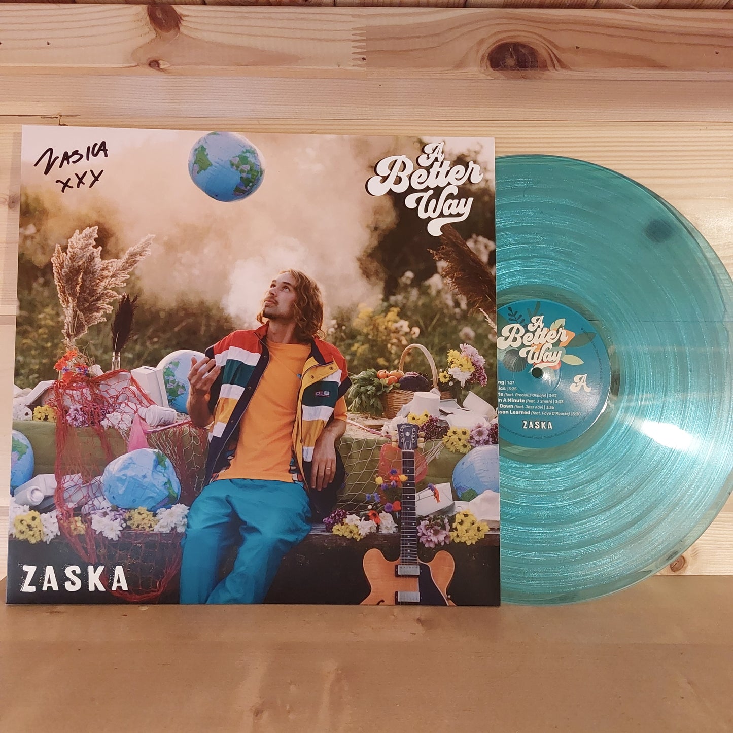 A Better Way - Signed Limited Edition Transparent Teal Vinyl